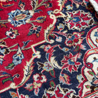 340 x 250 cm Vintage Hand Knotted Persian Kashan – Wool Rug