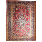 360 x 249 cm Hand Knotted Persian Kashan – Wool Rug