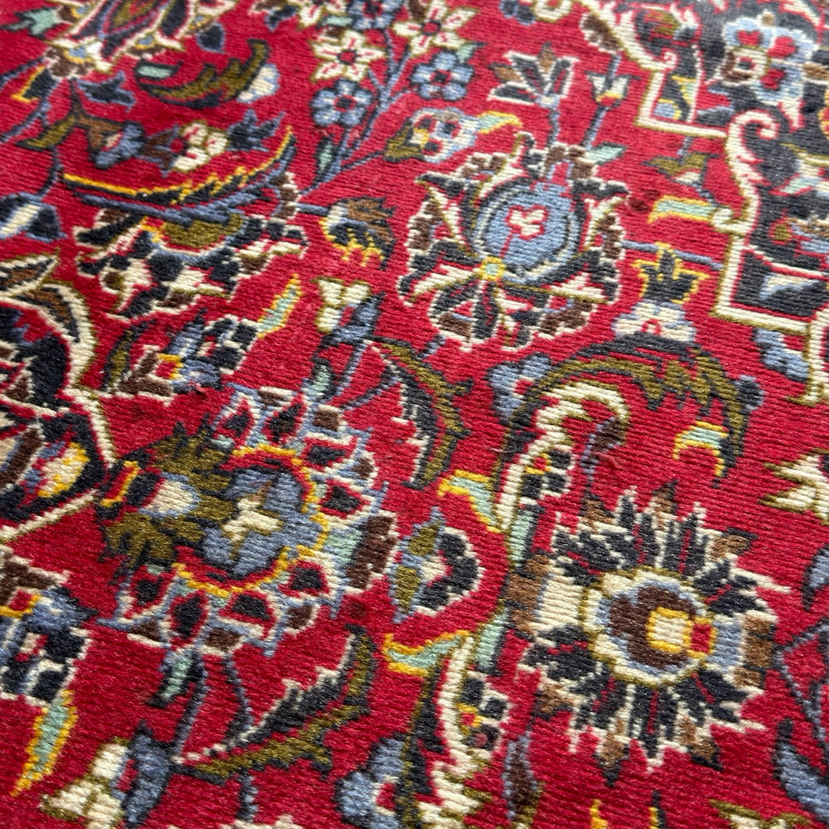 360 x 249 cm Hand Knotted Persian Kashan – Wool Rug