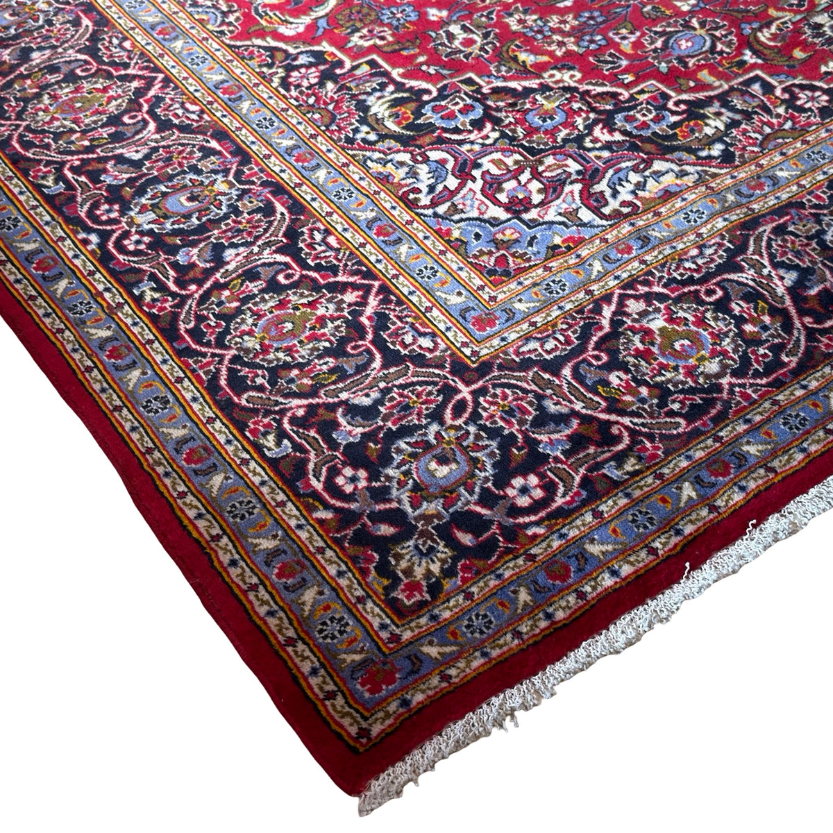 360 x 249 cm Hand Knotted Persian Kashan – Wool Rug