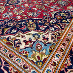 338 x 240 cm Hand Knotted Persian Kashan – Wool Rug