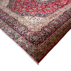 340 x 250 cm Vintage Hand Knotted Persian Kashan – Wool Rug