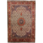 327 x 217 cm Hand Knotted Persian Moud Mahi Rug