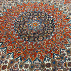 327 x 217 cm Hand Knotted Persian Moud Mahi Rug