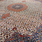 327 x 217 cm Hand Knotted Persian Moud Mahi Rug
