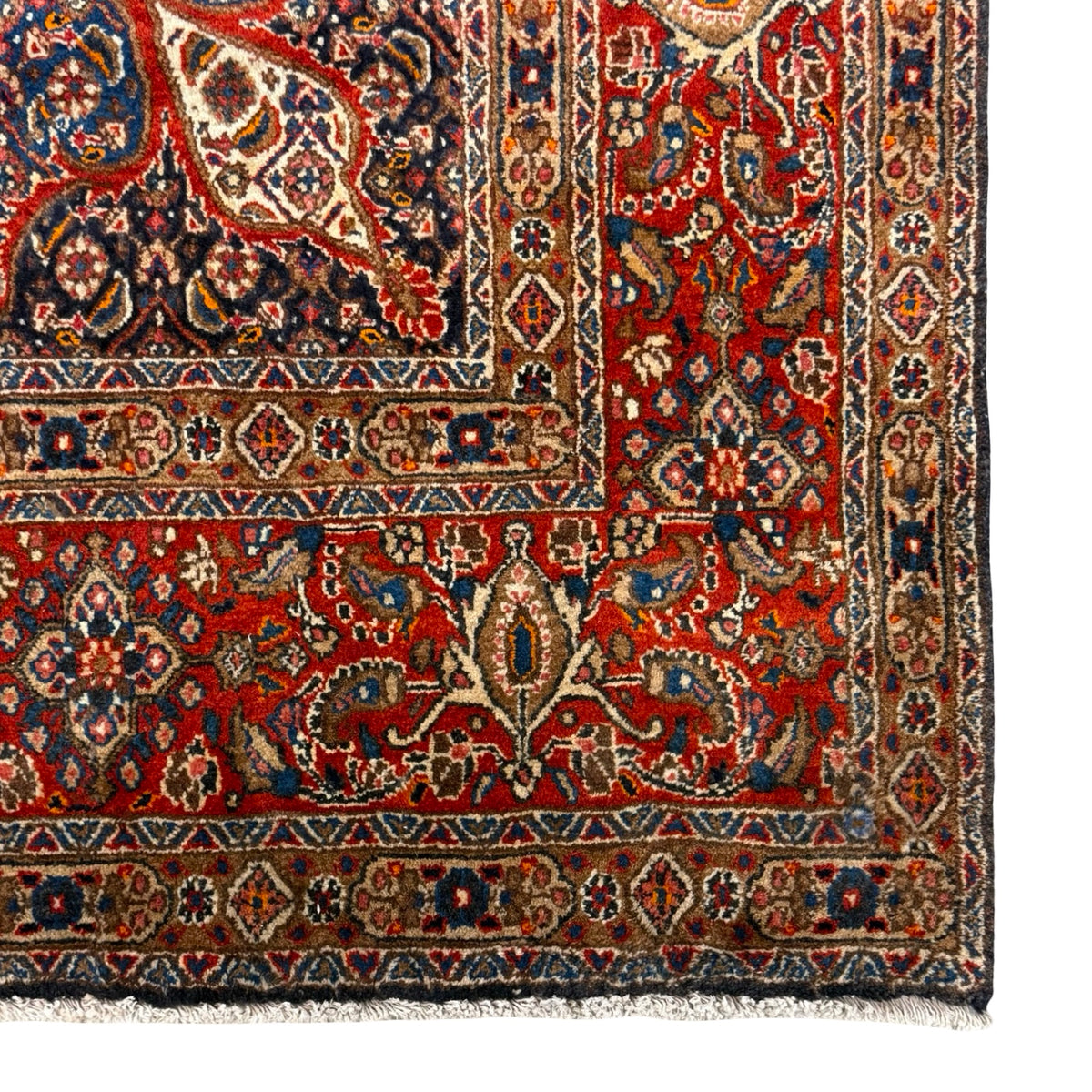 327 x 217 cm Hand Knotted Persian Moud Mahi Rug