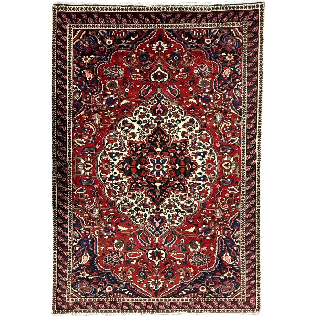 320 x 210 cm Red Vintage Persian Bakhtiar – Full Bloom Rug