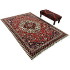 320 x 210 cm Red Vintage Persian Bakhtiar – Full Bloom Rug