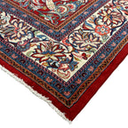 304 x 203 cm Persian Sarough Floral Red Woolen Rug
