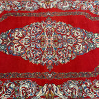 304 x 203 cm Persian Sarough Floral Red Woolen Rug