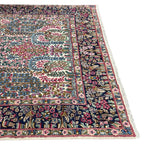 255 x 150 cm Antique Laver Kerman – A Thousand Flowers Rug