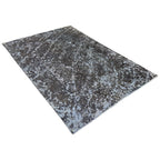 280 x 290 cm Hand-Knotted Ultra Vintage Grey Wool Rug