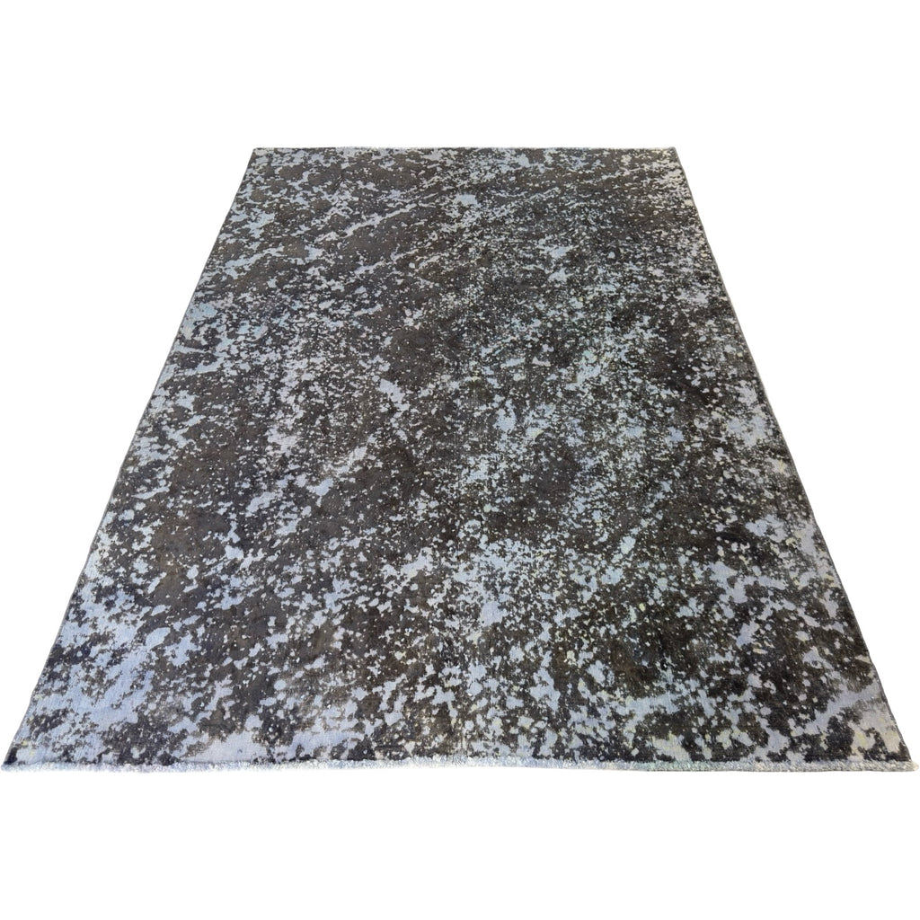 280 x 290 cm Hand-Knotted Ultra Vintage Grey Wool Rug