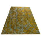 280 x 190 cm Hand-Knotted Ultra Vintage Mustard Wool Rug