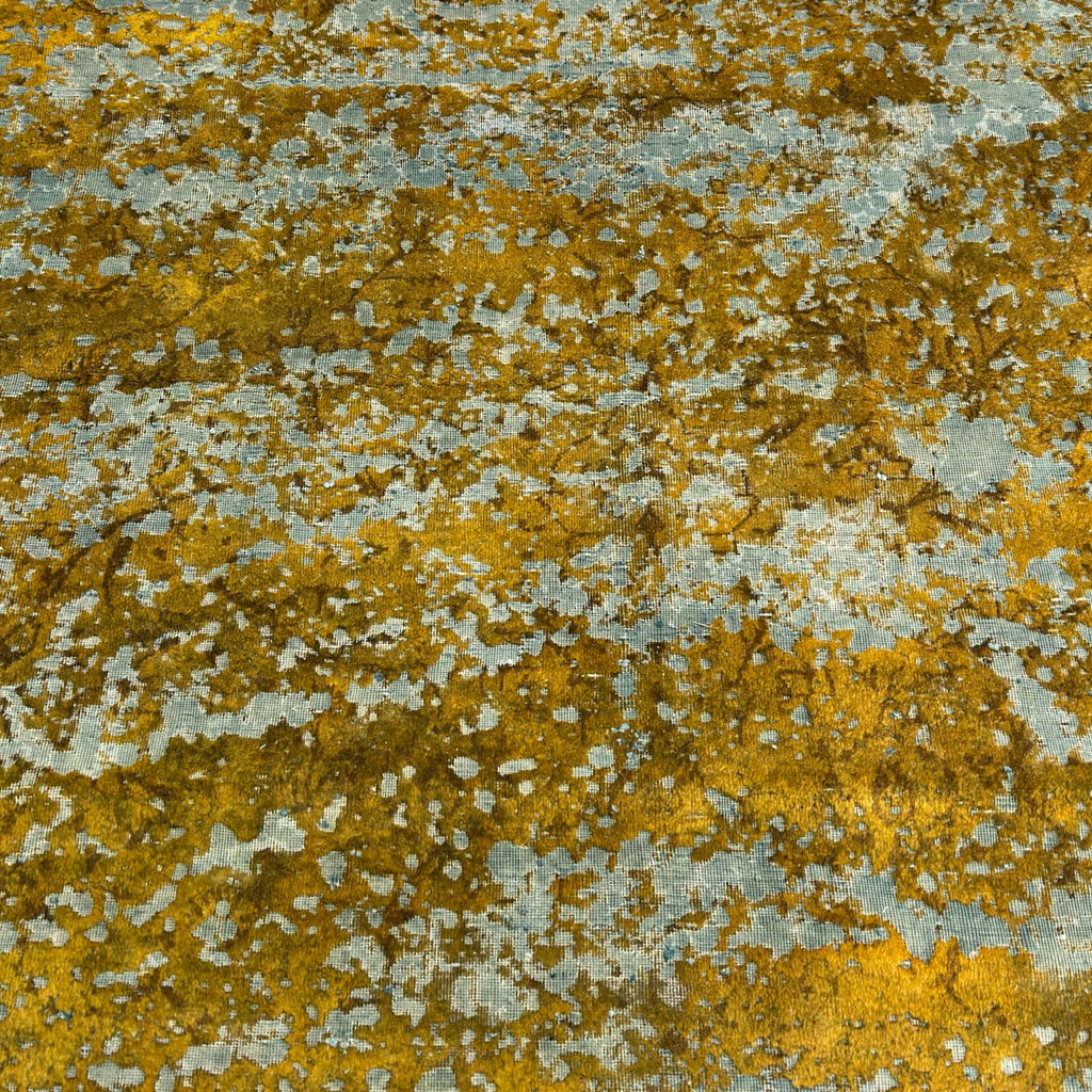 280 x 190 cm Hand-Knotted Ultra Vintage Mustard Wool Rug