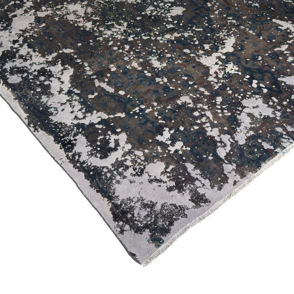 310 x 230 cm Hand-Knotted Ultra Vintage Grey Wool Rug