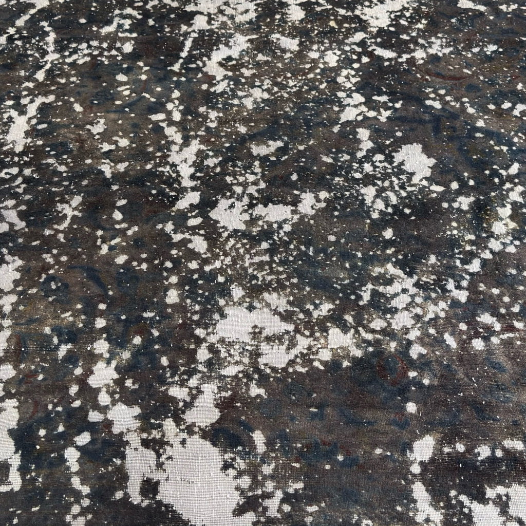 310 x 230 cm Hand-Knotted Ultra Vintage Grey Wool Rug