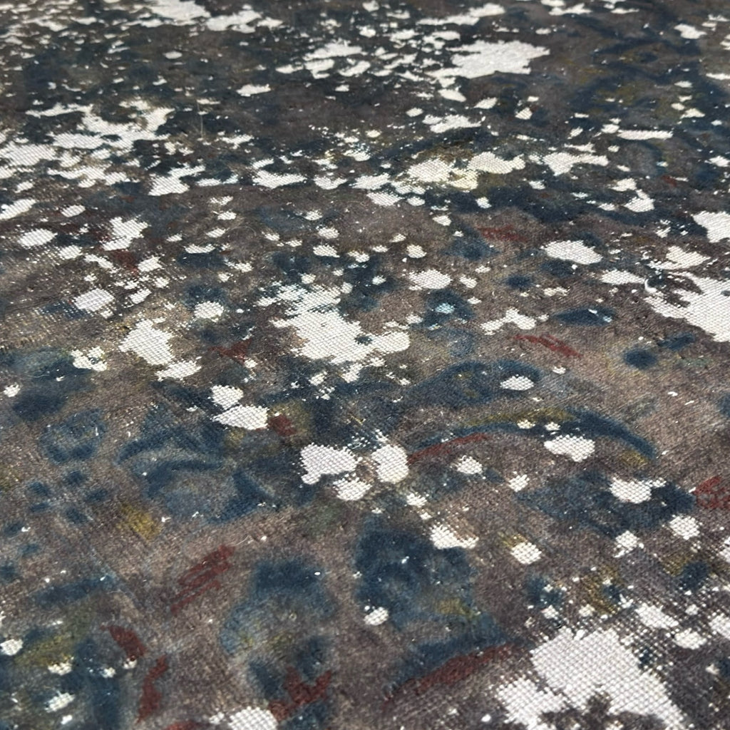 310 x 230 cm Hand-Knotted Ultra Vintage Grey Wool Rug