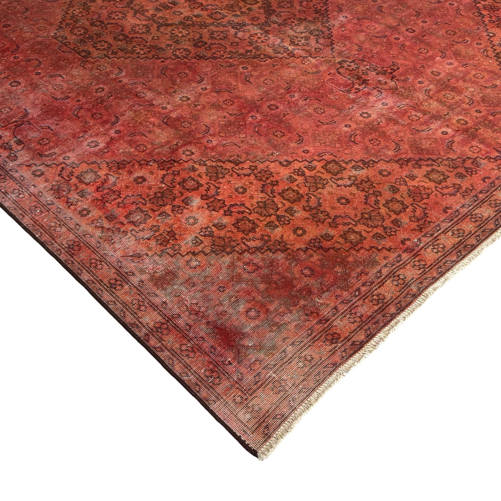 308 x 232 cm Hand-Knotted Ultra Vintage Reload Shiraz Rug