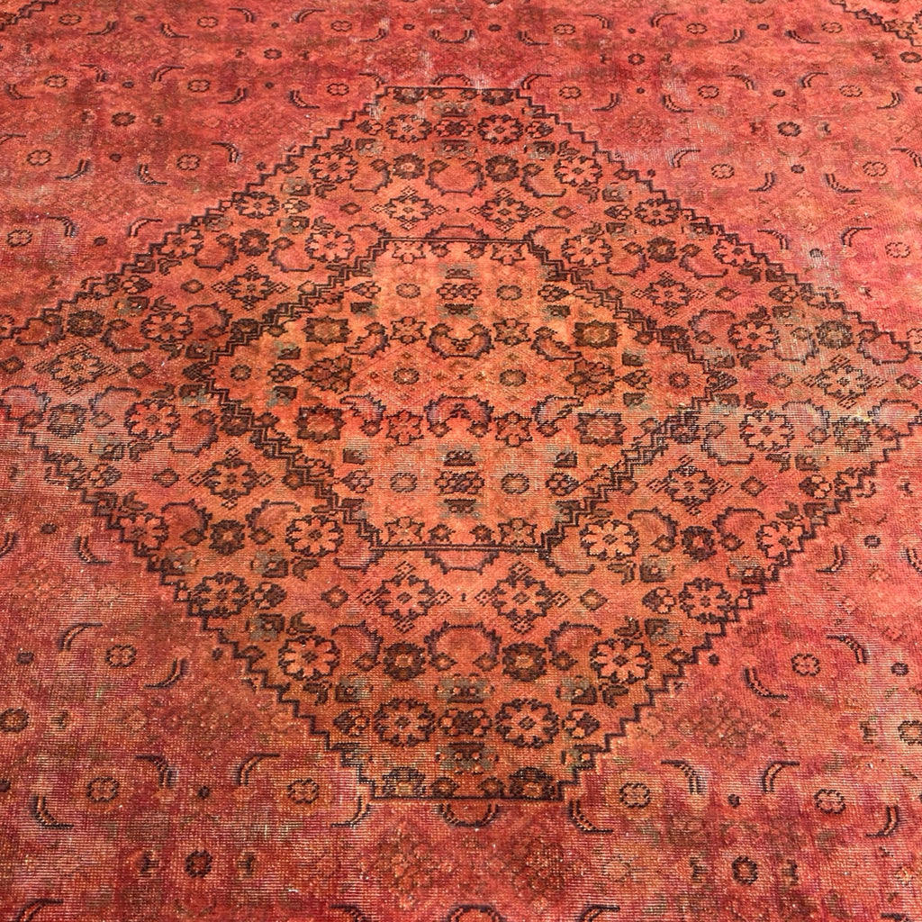308 x 232 cm Hand-Knotted Ultra Vintage Reload Shiraz Rug