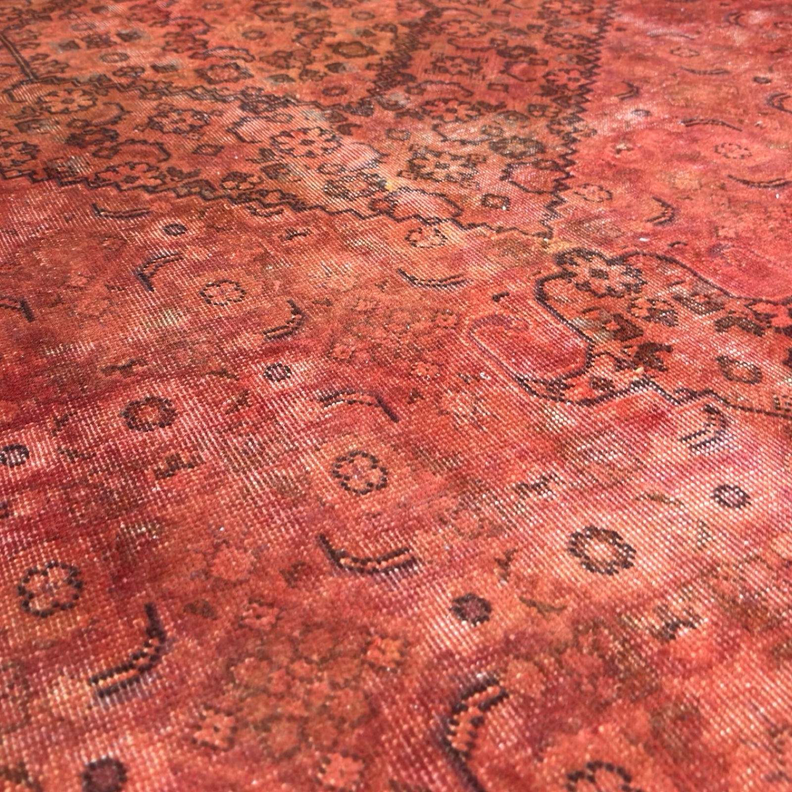 308 x 232 cm Hand-Knotted Ultra Vintage Reload Shiraz Rug