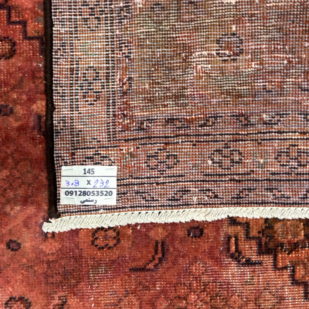 308 x 232 cm Hand-Knotted Ultra Vintage Reload Shiraz Rug