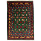 180 x 123 cm Hand Knotted Afghan Akche Bokhara – Wool Rug