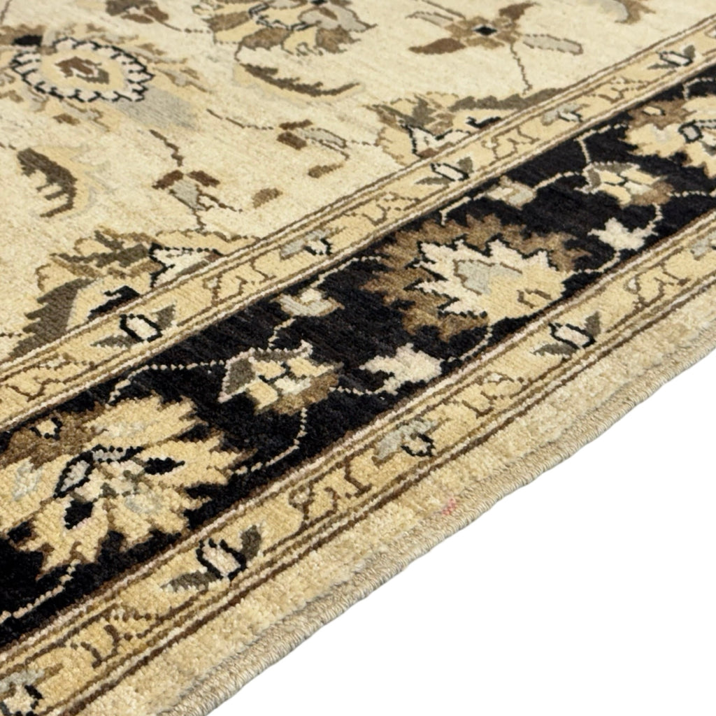 205 x 149 cm Afghan Chobi Ziegler Hand-Knotted Wool Rug
