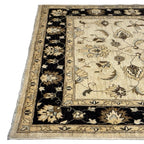 205 x 149 cm Afghan Chobi Ziegler Hand-Knotted Wool Rug