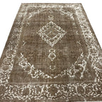 344 x 232 cm Hand-Knotted Ultra Vintage Persian Wool Rug