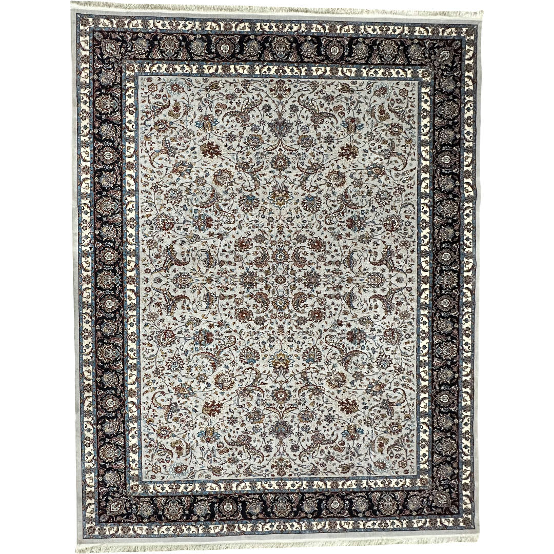Title 400 x 300 cm Persian All Over Design Grey Rug