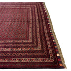 300 x 200 cm Hand-Knotted Afghan Khoja Roshnai Geometric Rug