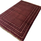 300 x 200 cm Hand-Knotted Afghan Khoja Roshnai Geometric Rug