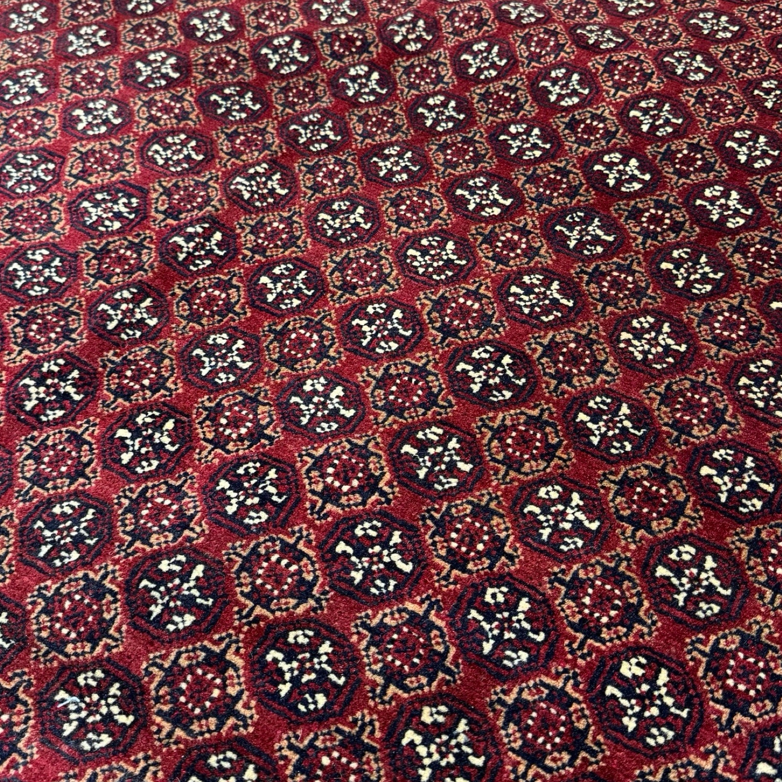 300 x 200 cm Hand-Knotted Afghan Khoja Roshnai Geometric Rug