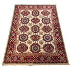 197 x 146 cm Hand Knotted Afghan Kazak – Wool Rug