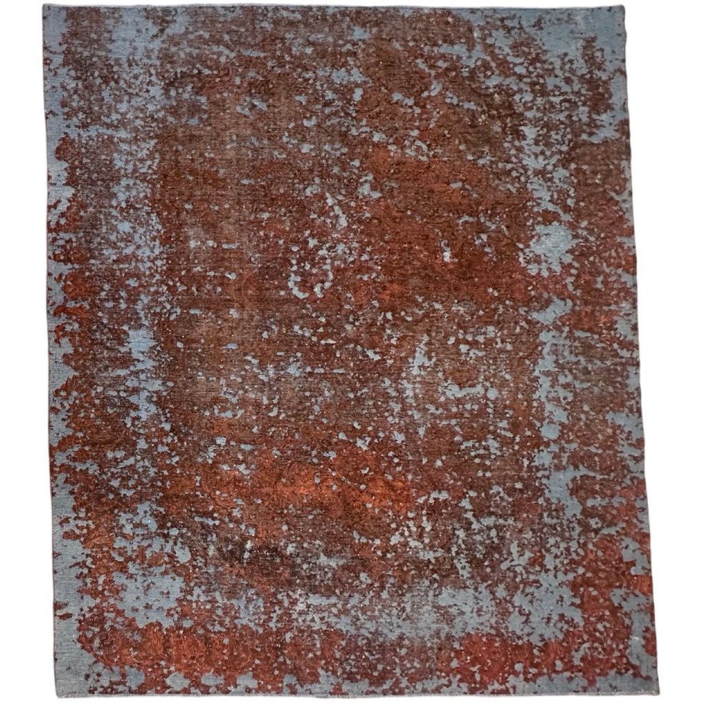 324 x 264 cm Persian Modern Hand-Knotted Ultra Vintage Wool Rug