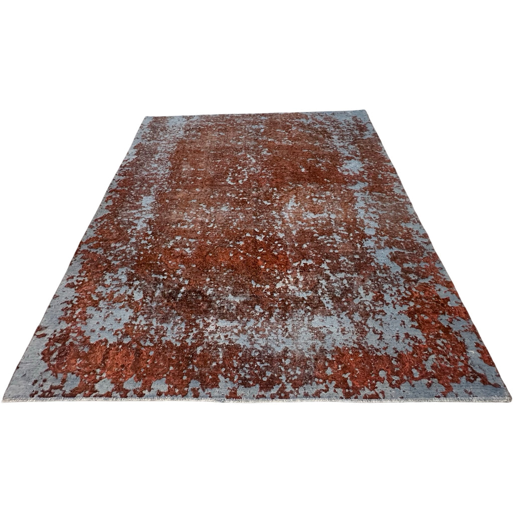 324 x 264 cm Persian Modern Hand-Knotted Ultra Vintage Wool Rug