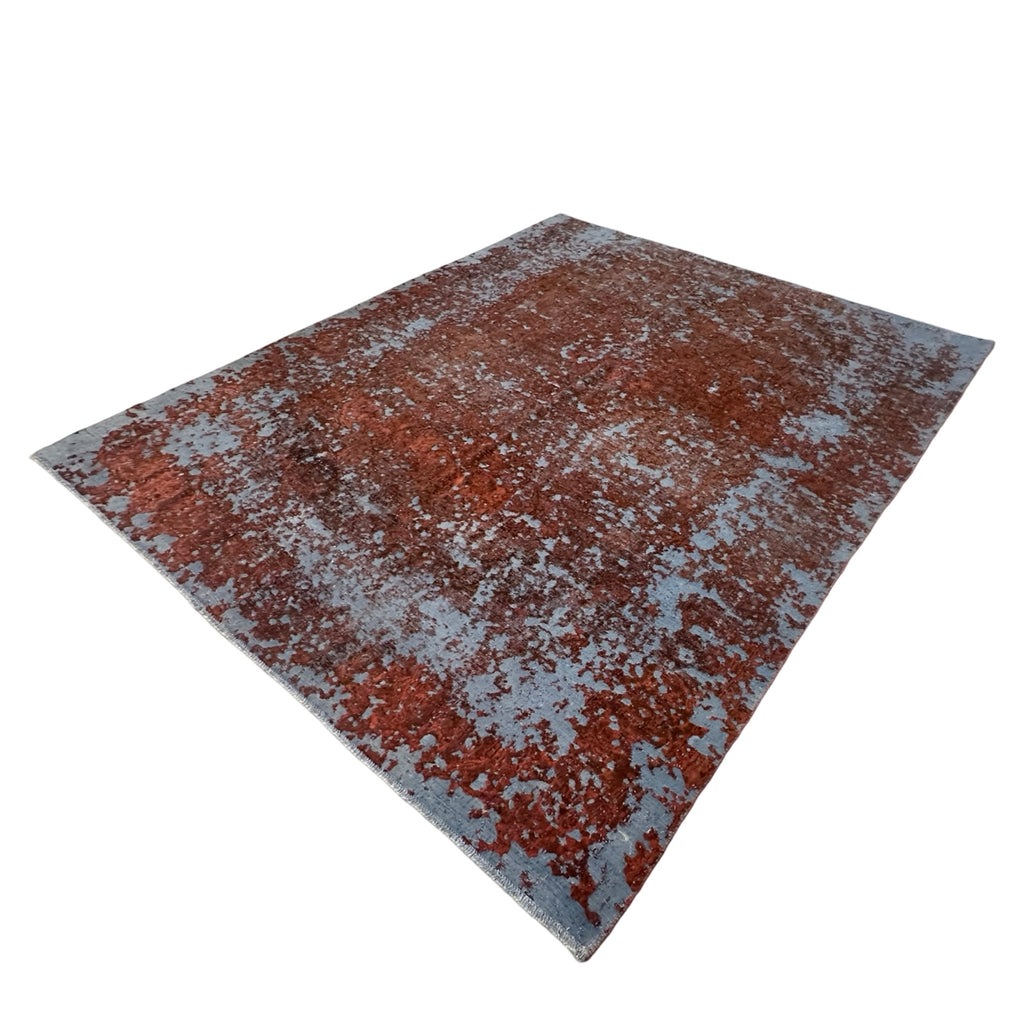 324 x 264 cm Persian Modern Hand-Knotted Ultra Vintage Wool Rug