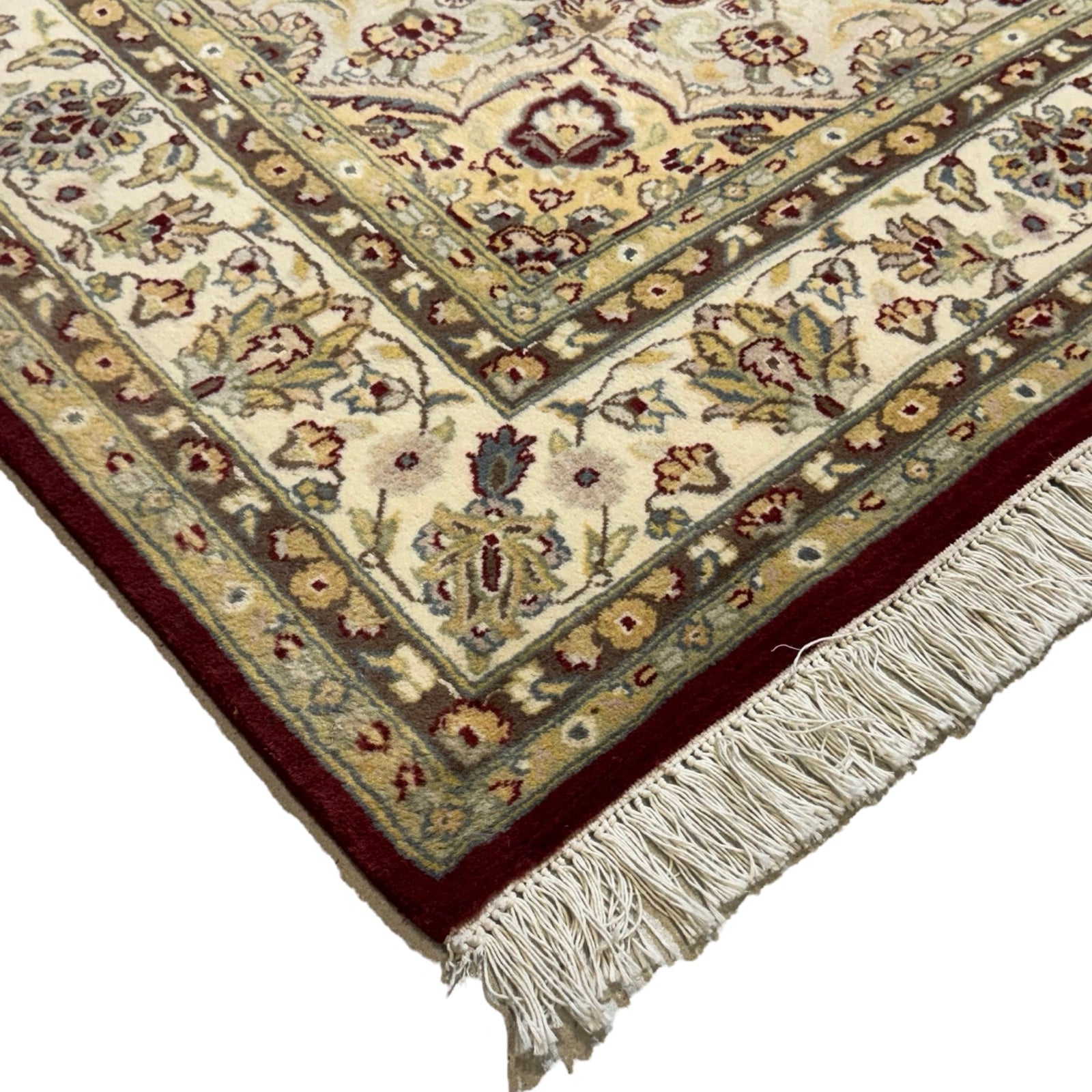 274 x 187 cm Afghan Chobi Sutri Hand-Knotted Wool Rug
