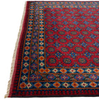 290 x 198 cm Hand-Knotted Afghan Akche Bokhara, Rug