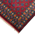 290 x 198 cm Hand-Knotted Afghan Akche Bokhara, Rug