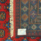 290 x 198 cm Hand-Knotted Afghan Akche Bokhara, Rug