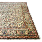 289 x 198 cm Hand-Knotted Turkish Vintage Oushak Wool Rug