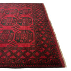 280 x 190 cm Hand Knotted Afghan Akche – Wool Rug
