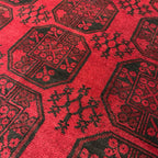 280 x 190 cm Hand Knotted Afghan Akche – Wool Rug