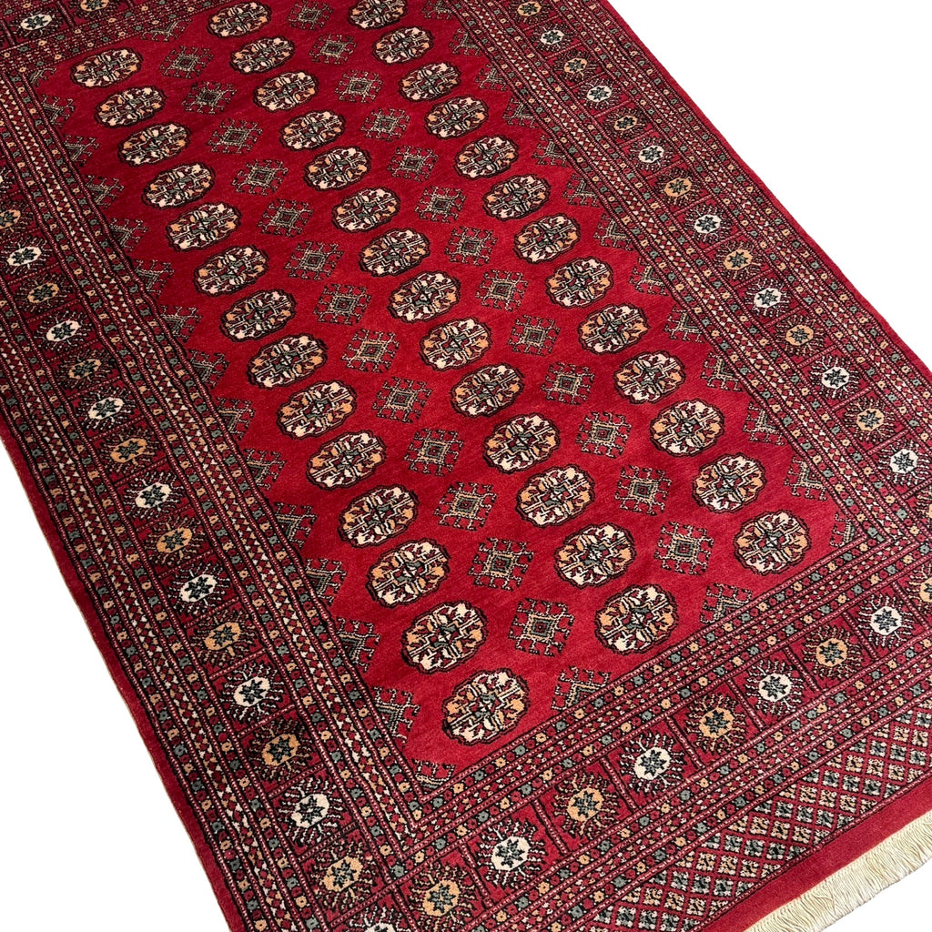 248 x 158 cm Hand Knotted Karachi Bokhara – Wool Rug