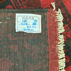 280 x 190 cm Hand Knotted Afghan Akche – Wool Rug