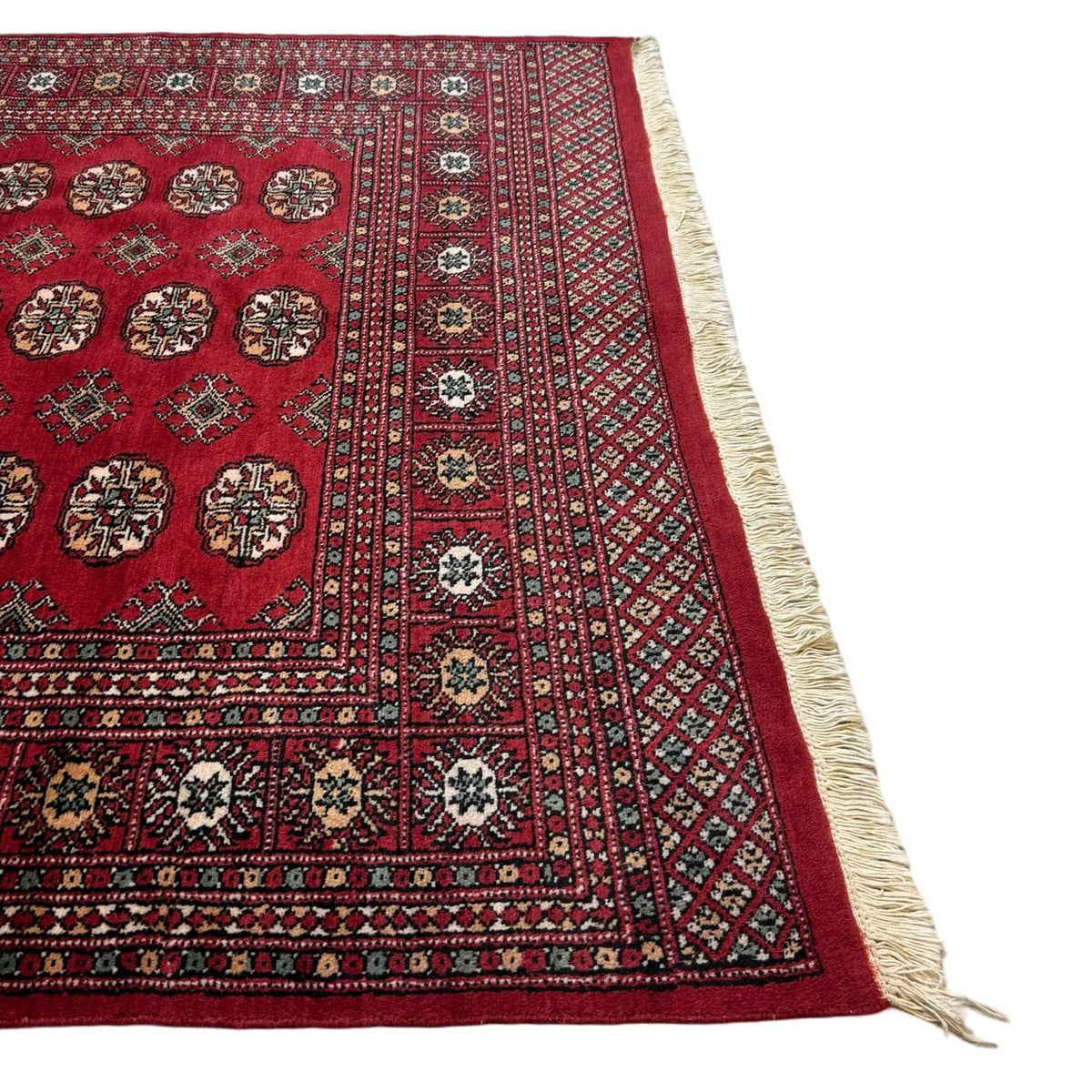 248 x 158 cm Hand Knotted Karachi Bokhara – Wool Rug
