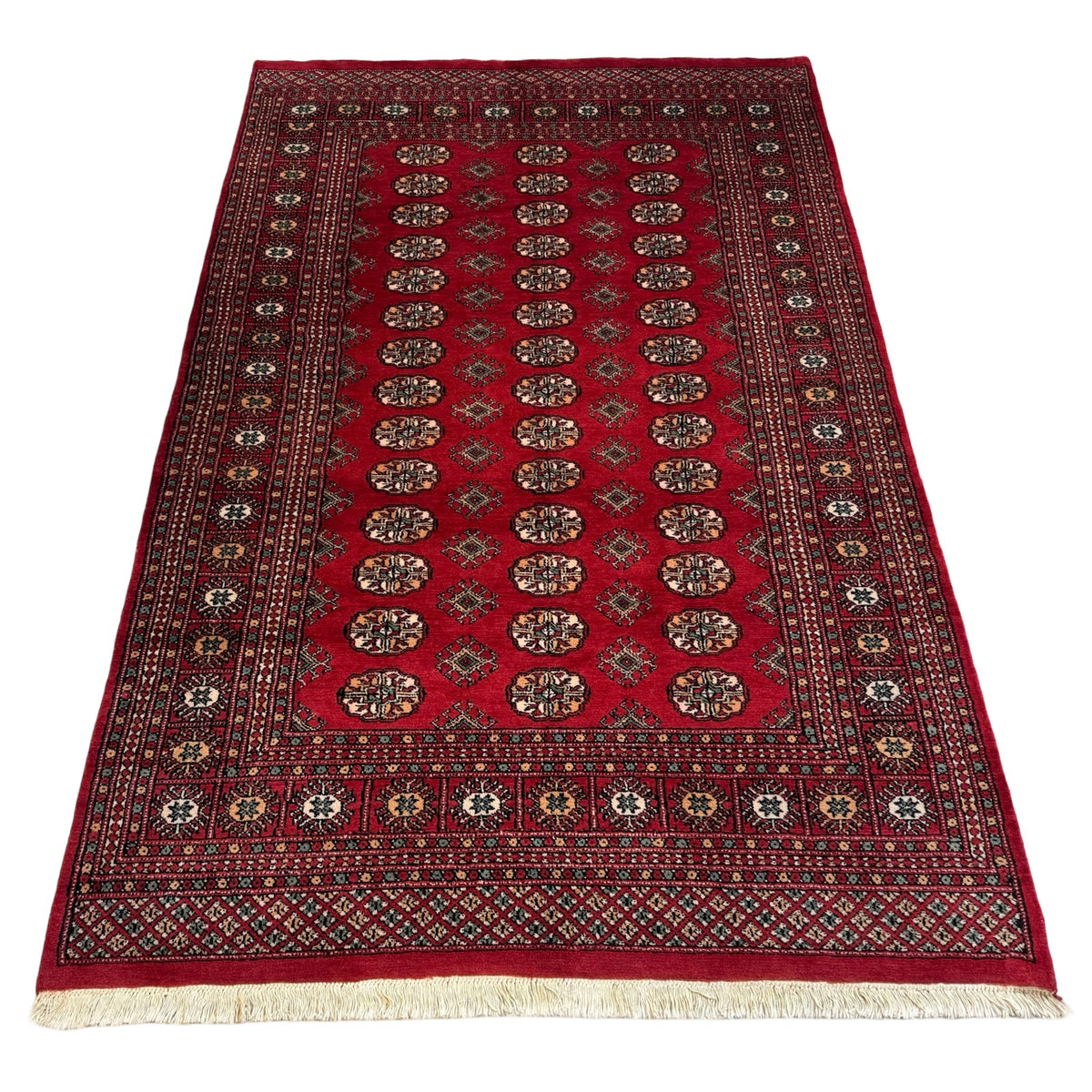248 x 158 cm Hand Knotted Karachi Bokhara – Wool Rug