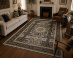 240 x 175 cm Hand-Knotted Chobi Mamluk Wool Rug